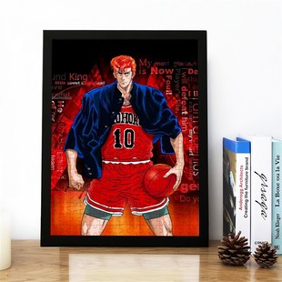 灌篮高手木质拼图1000片带框樱木花道流川枫三井寿解压送男友礼物