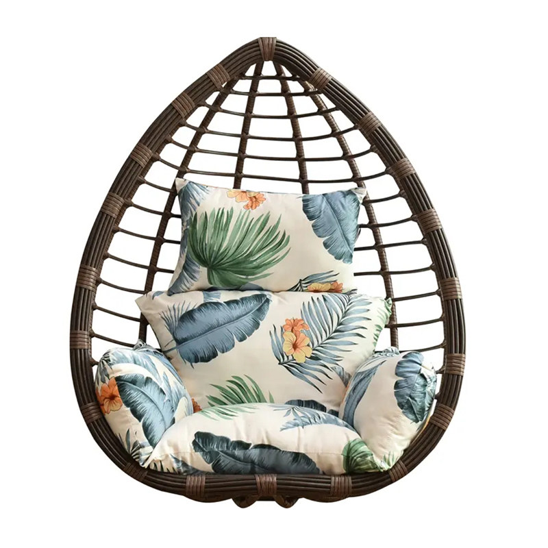 椅子坐垫吊篮坐垫大号单人吊床摇篮摇椅垫子秋千加厚四季一体靠垫