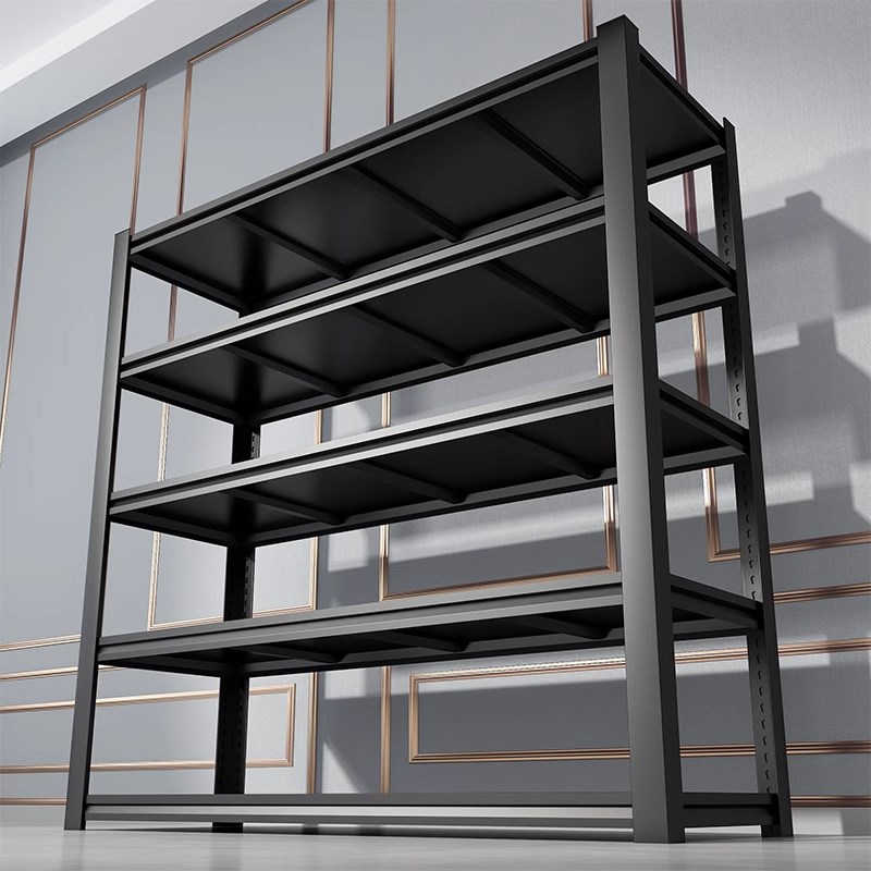 家用货架置物架多层落地仓库阳台储藏室杂物间商用超市钢制收纳架