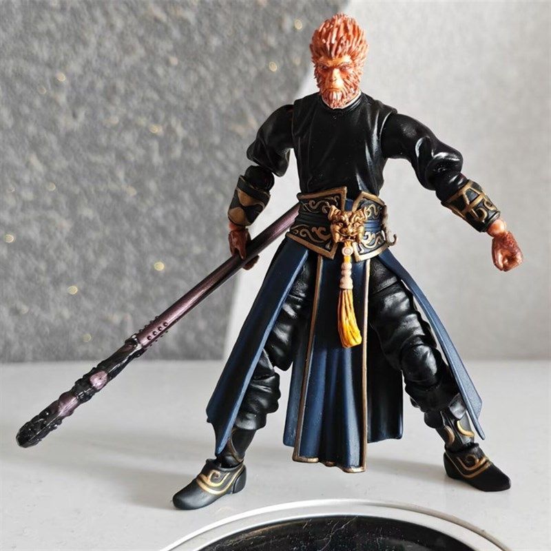 可动手办雕像模型摆件玩具gk游戏周边黑神话孙悟空可动人偶金箍棒