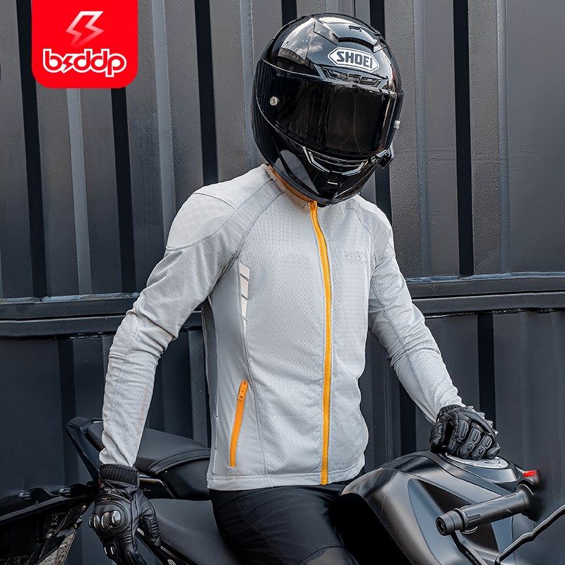 摩托车护甲衣赛车服防摔CE护具骑士装备机车骑行服轻薄透气网夏季