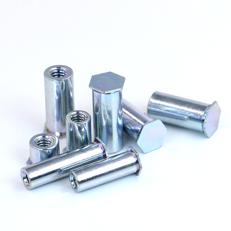 盲孔压铆螺柱大全压卯螺母柱BSO-M2M3Mz4M5M6*4-5-6-7-8-14-15-16