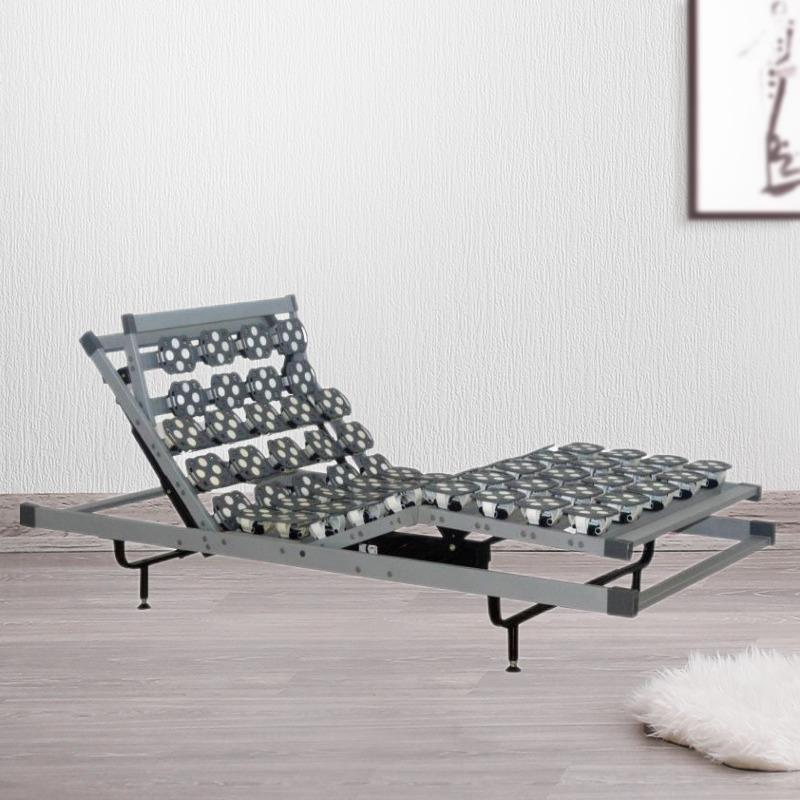 豪华蝶形花电动床架智能q升降按摩遥控单人双人床架 德国OKIN电机