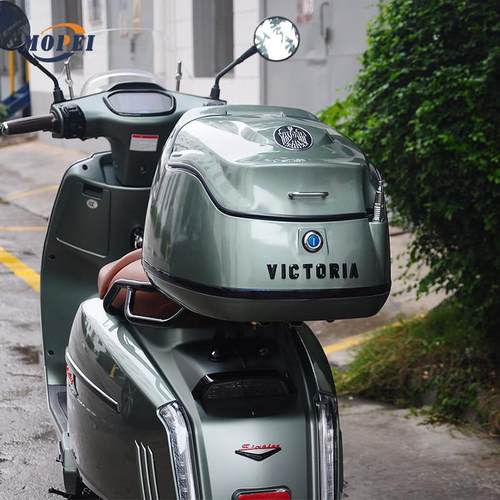 龙嘉维多利亚150i/00尾箱踏板摩托车后备箱载物行李箱子改装配件