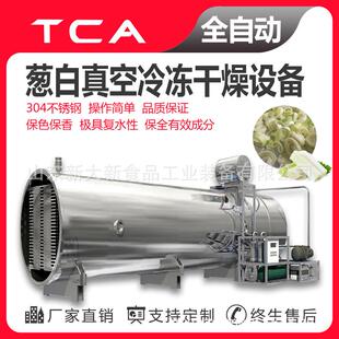 蔬菜葱白真空冷冻干燥设备真空冻干机自动化程度高冻干