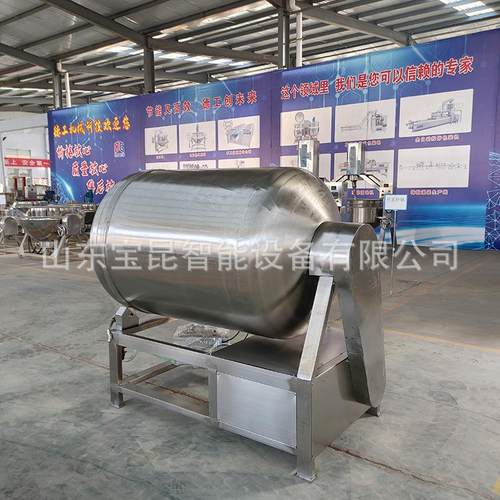 牛排羊排真空腌渍机鸭脖鸭锁骨滚揉腌制设备鸡胸肉琵琶腿滚揉机