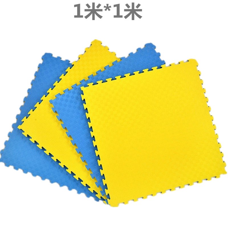 跆拳道地垫楼层隔音减震泡沫加厚垫家F用健身舞蹈儿童爬行拼接地