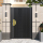 Дверь во внутренний двор виллы из алюминиевого сплава, самодельная дверь для дома, дверь во внутренний двор в сельской местности, алюминиевая художественная настенная дверь, простые одностворчатые и двойные двери mini 3