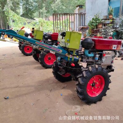 农用后置配套旋耕开沟机 柴油180马力手扶拖拉机 新款整地手扶车