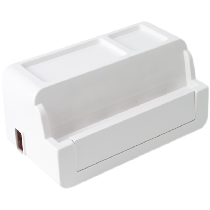 插线板电线收纳神器桌面充电数据线插排插座理线器集线装饰遮挡盒