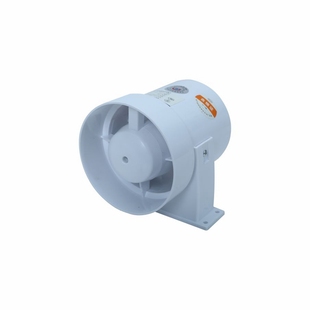 顶格100 送抽风带止回阀 f110mm小型4寸管道风机静音排抽风排气扇