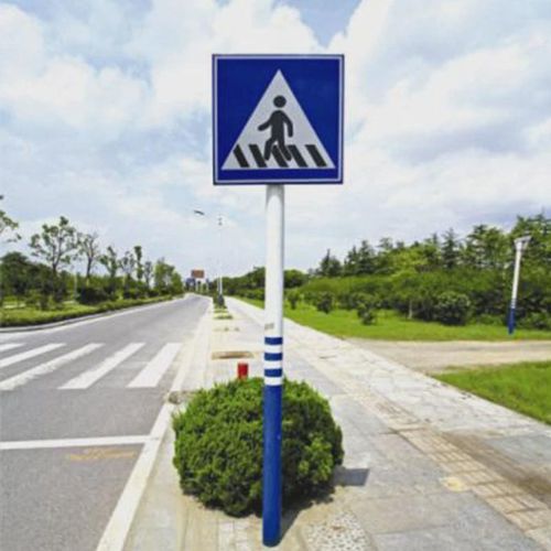 厂家制做单悬式j交通设施标志牌杆公路悬臂标志柱式单杆单立柱