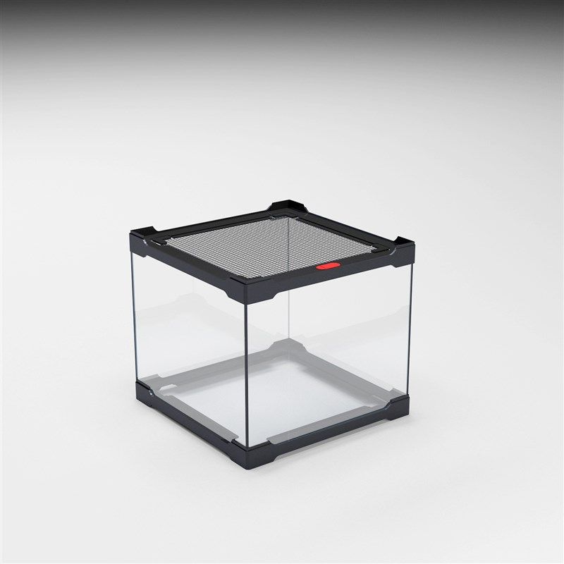 CM双开门雨林缸爬宠饲养u箱瘤尾守宫饲养盒寄居蟹缸爬缸雨林生态