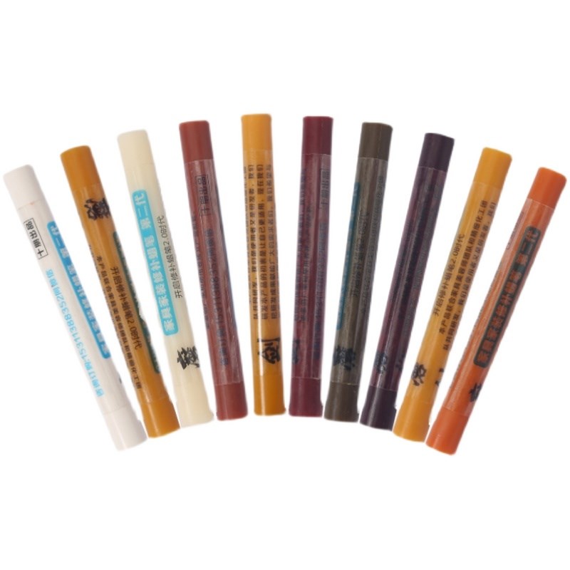 家具修补蜡笔钉眼修补膏磕碰划痕木质修复O修补漆板材木门填充