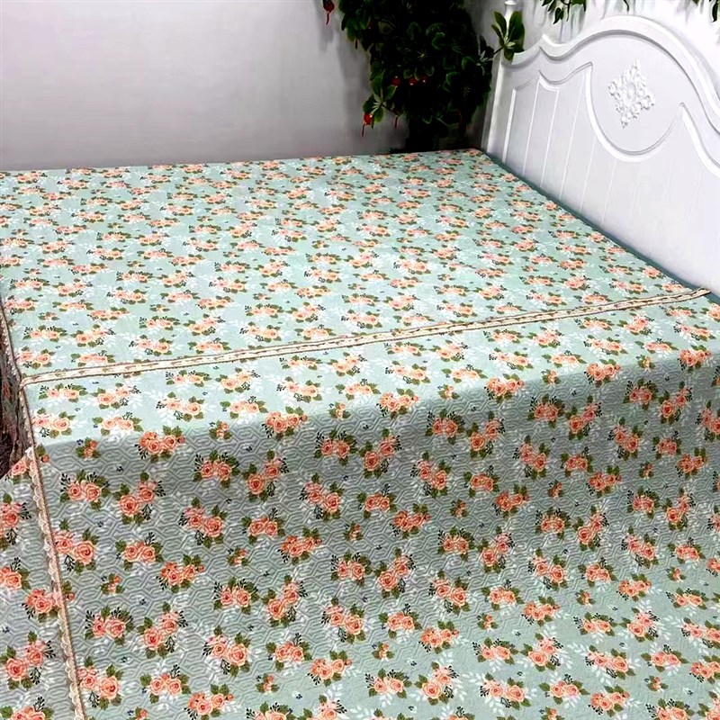 炕盖大炕土炕四季通用花边可机洗可拆卸夏季加绒榻榻Z米床盖欧式