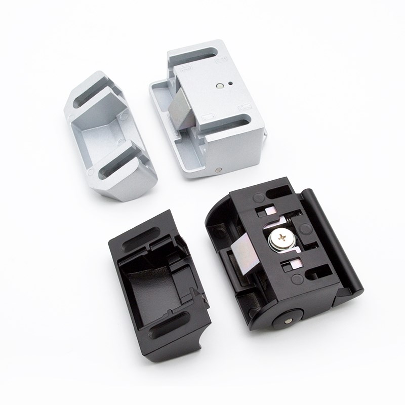 型材铝合金门锁机柜锁具机械设备安全C锁MS901-1-2工业防护围栏锁