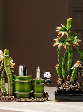 节节高升笔筒摆件桌面办公室轻奢高级感教师节送老师同学开学礼物