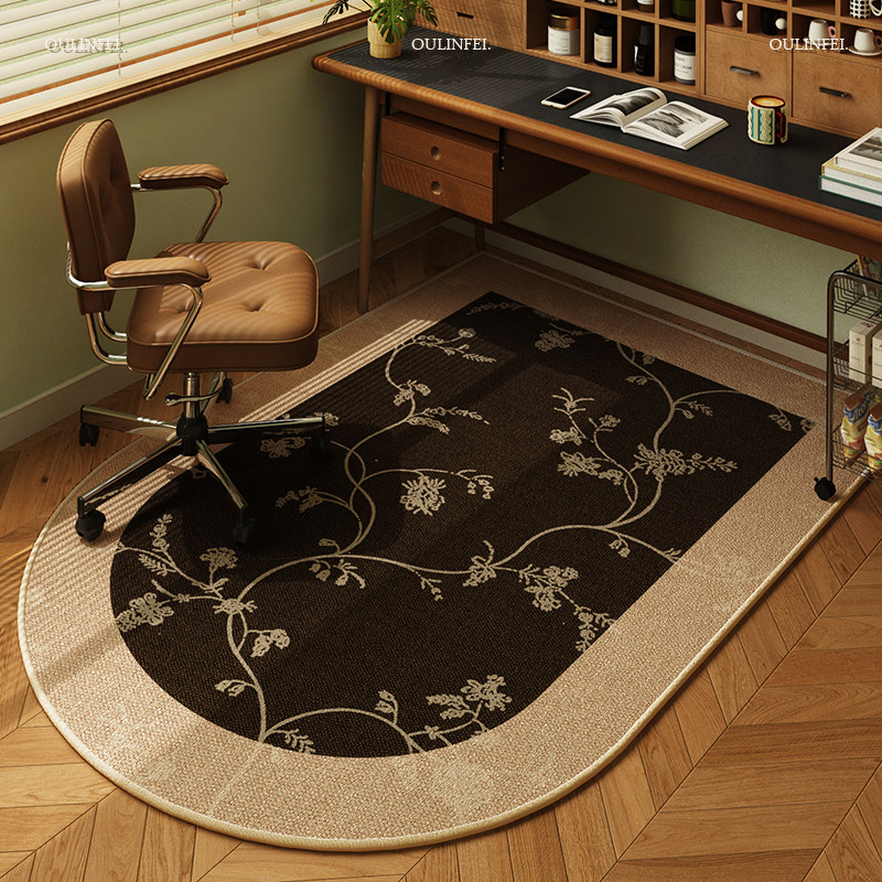 2024新款学习写字书桌椅子地垫子办公室电脑电竞桌椅静音防磨地毯,居家布艺,转椅地垫,淘宝优惠券,粉丝福利购,淘宝优惠卷