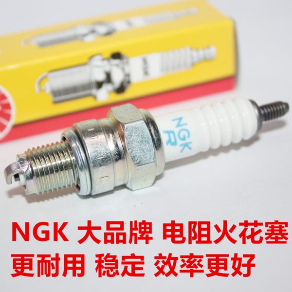 NGK电阻火花塞适用力帆LF250 V16 V250CC250矩云龙嘉V霸V咖V途250