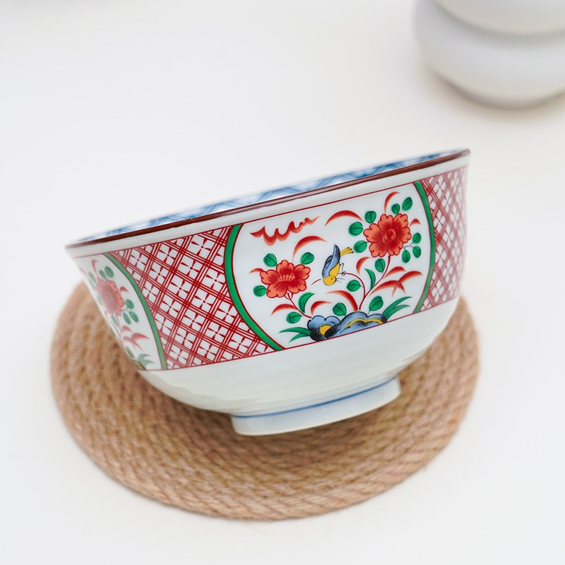 美浓烧和府吃面碗大碗陶瓷家用国潮餐具螺蛳粉汤碗高级感拌拉面碗