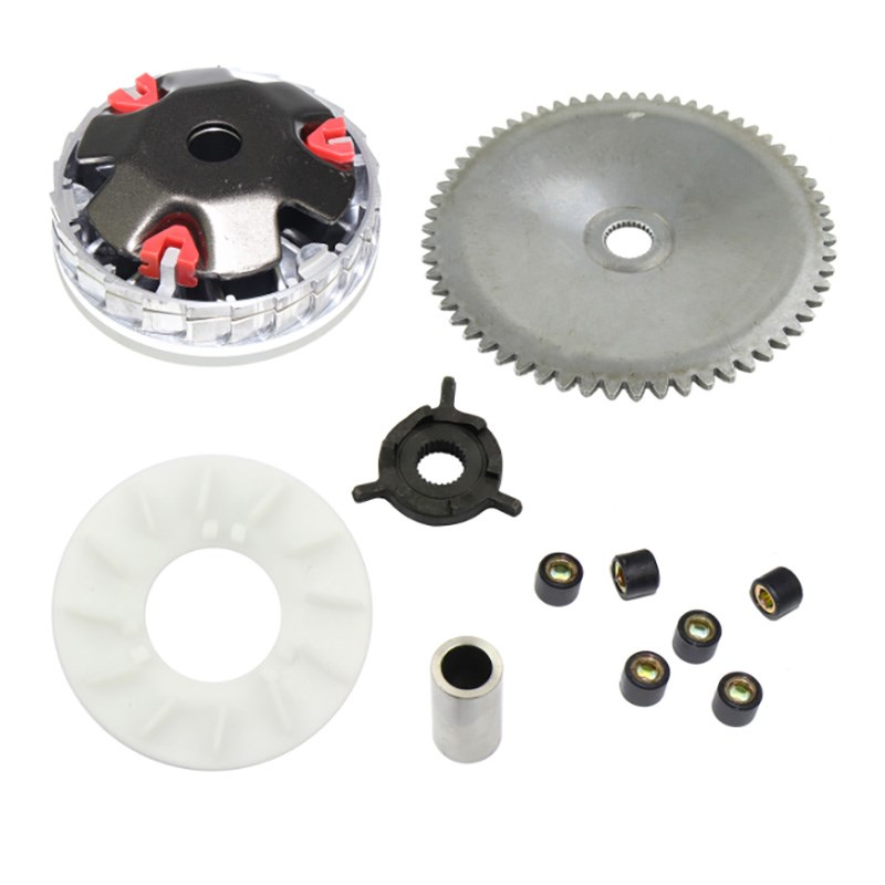 踏板车四冲光阳50主动轮rGY6 80驱动盘改装普利盘主动轮前皮带轮