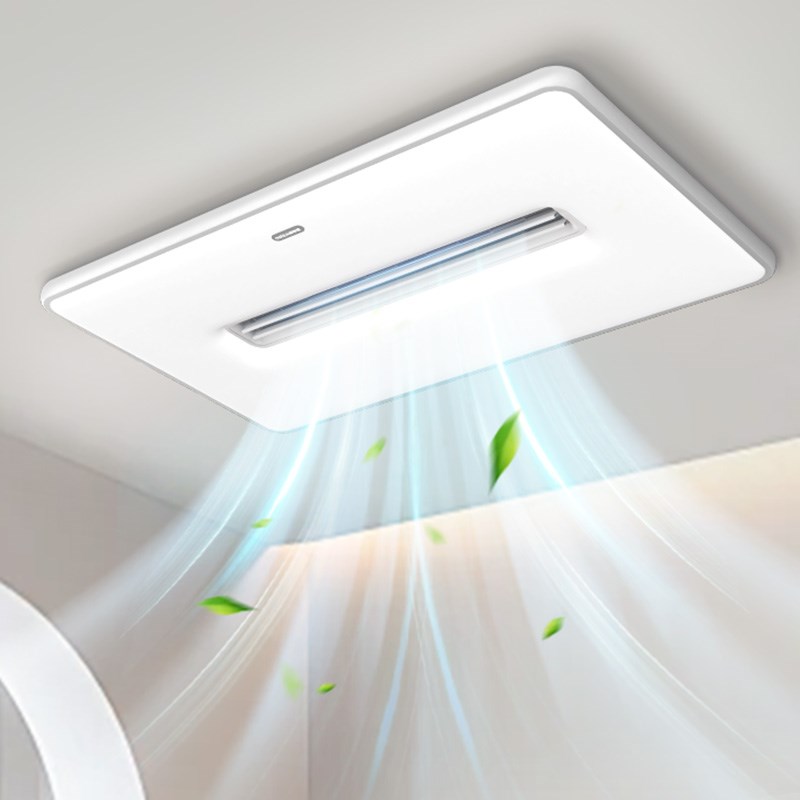 2025新款无叶风扇灯现代大气吸顶灯客厅主灯R吊扇灯中山灯具大全