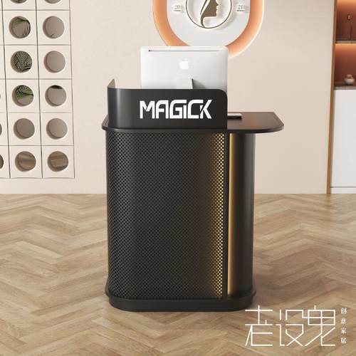 新款店铺小型收银台餐厅迎贵宾台高端咨询引导台酒店前接待台