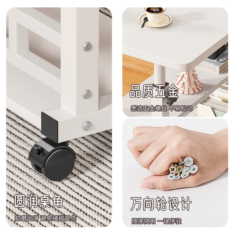 床边桌可移动升降电脑桌学生简约小型书桌家用卧室宿舍懒人小桌子,住宅家具,床边桌,淘宝优惠券,粉丝福利购,淘宝优惠卷