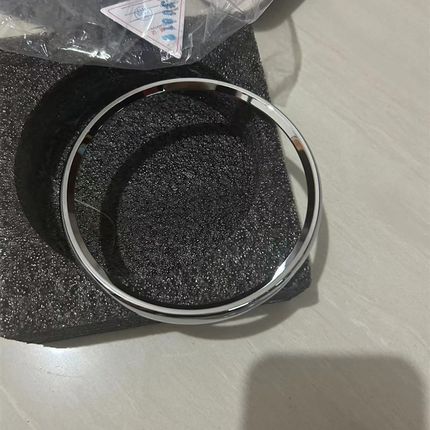 思骑科技圆形仪表车机TR300CM300500黑旗500闪300金属装饰圈改装