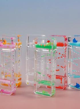 【沙漏爬楼梯】个颜色桌面摆件