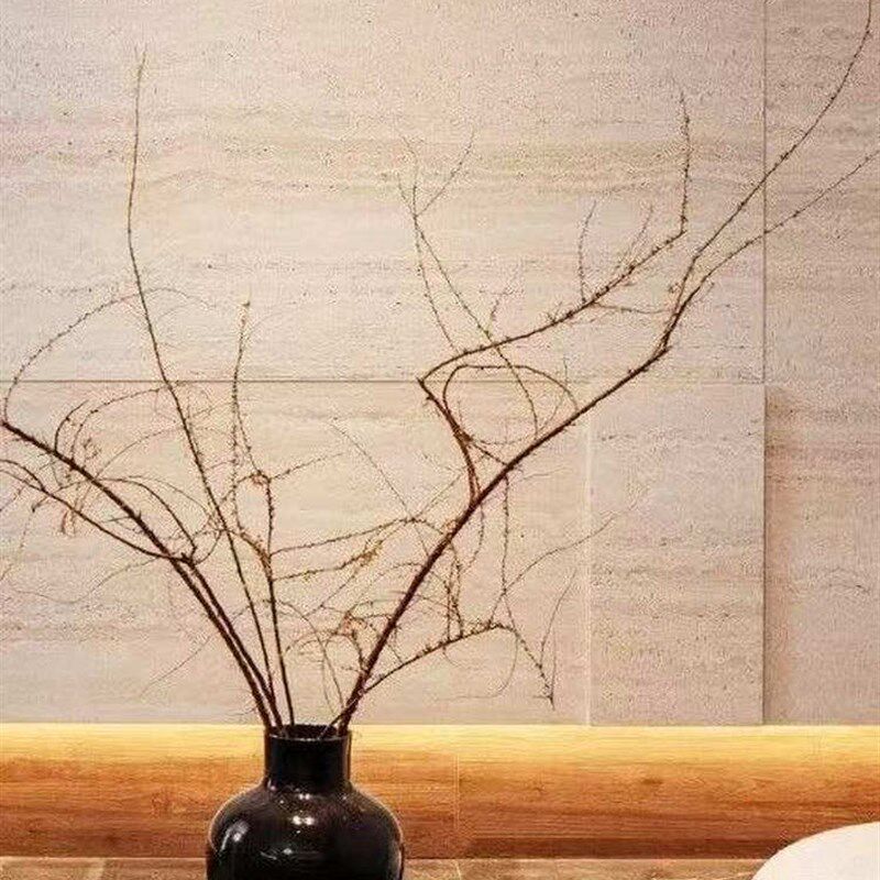 软质洞石饰面板罗马3d可弯v曲彷洞石板外墙柔性石材软瓷外墙瓷砖