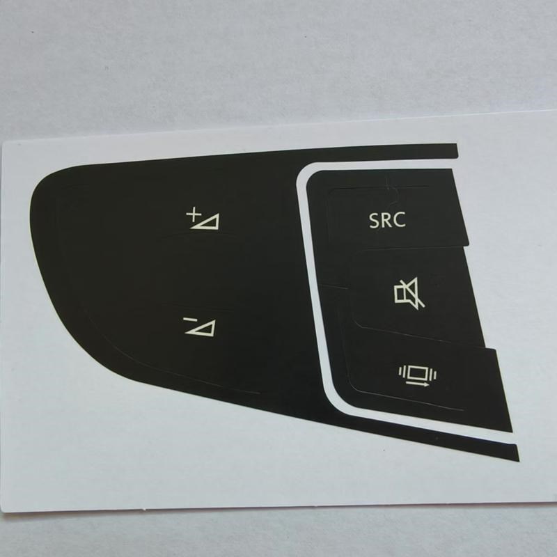 标致408高配508雪铁龙C3XR多B功能方向盘C4L开关按键翻新修复贴纸