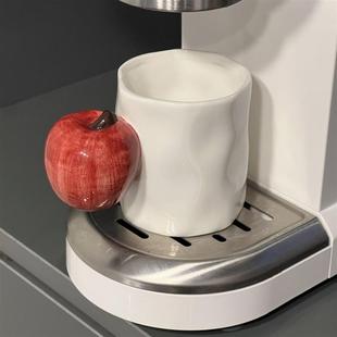 创意陶瓷苹果香蕉水杯情侣款礼物质感设计感餐厅茶水杯精致餐桌