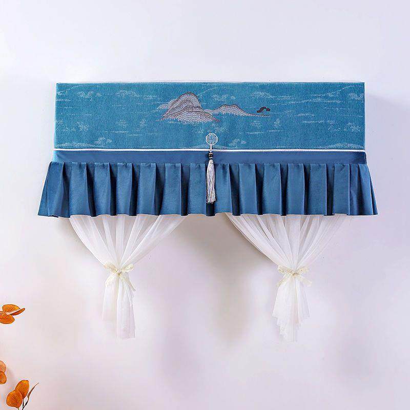 全包挂式空调套简约中式空调防尘罩新款挂机格力空调罩通用型立式