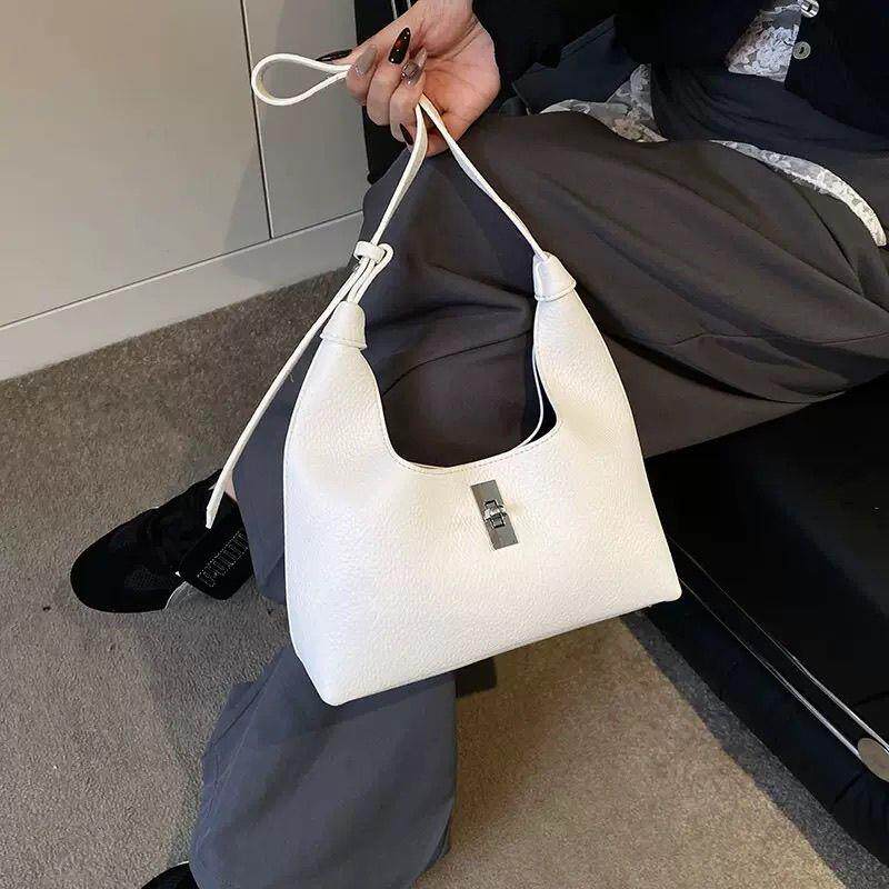 经典时尚腋下包高级质感原生皮料轻奢岁女性上班通勤斜挎手提包