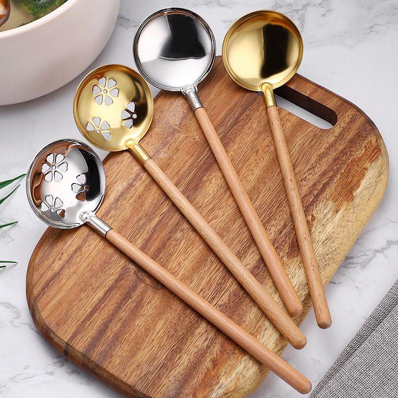 304不锈钢日韩式料理勺迷