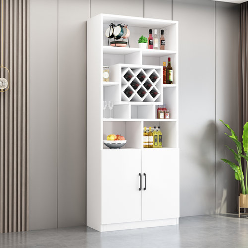 酒柜靠墙储物柜家用隔断柜现代简约客厅餐边柜轻奢收纳整理柜定制