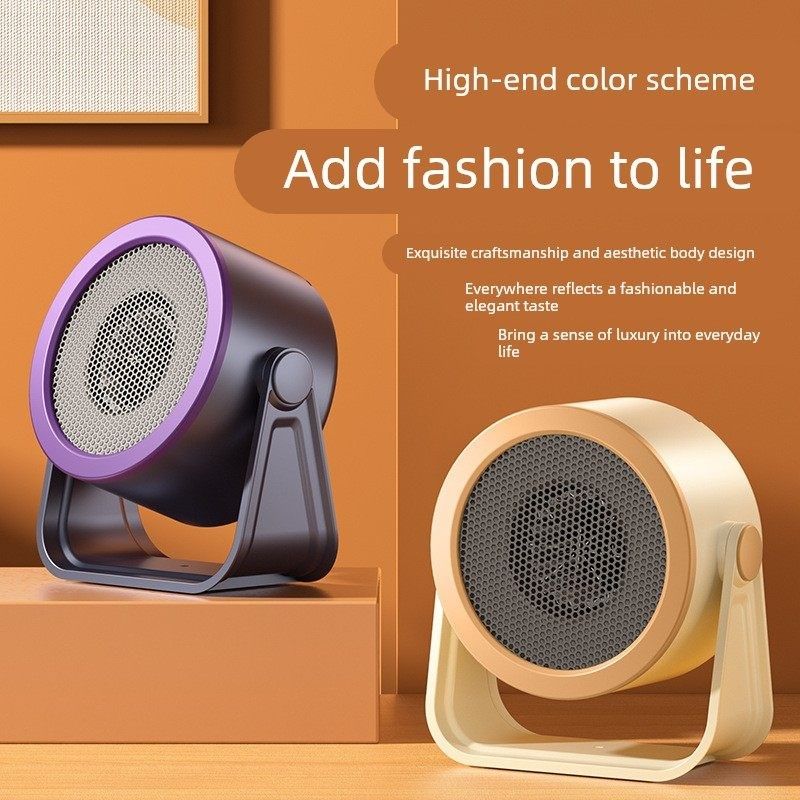 石墨烯取暖器家用暖风机办公室小型桌面迷你电暖气电暖器2025新款