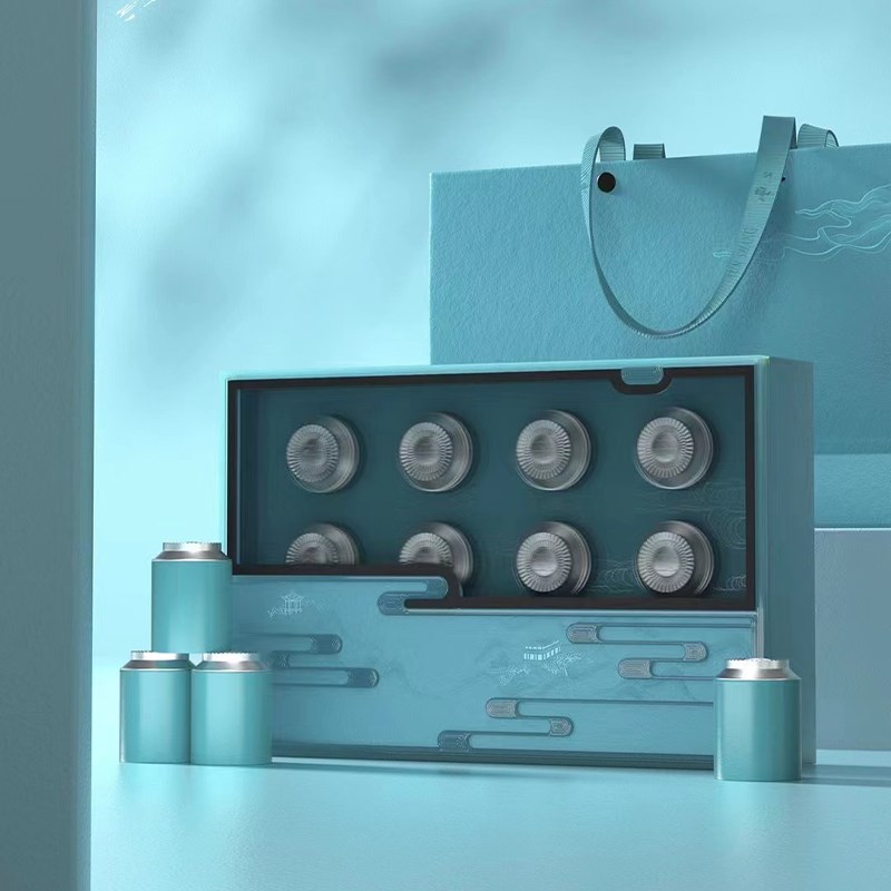 茶叶包装盒空礼盒小罐茶空礼盒密封茶叶罐红茶绿茶白毫银针空礼盒