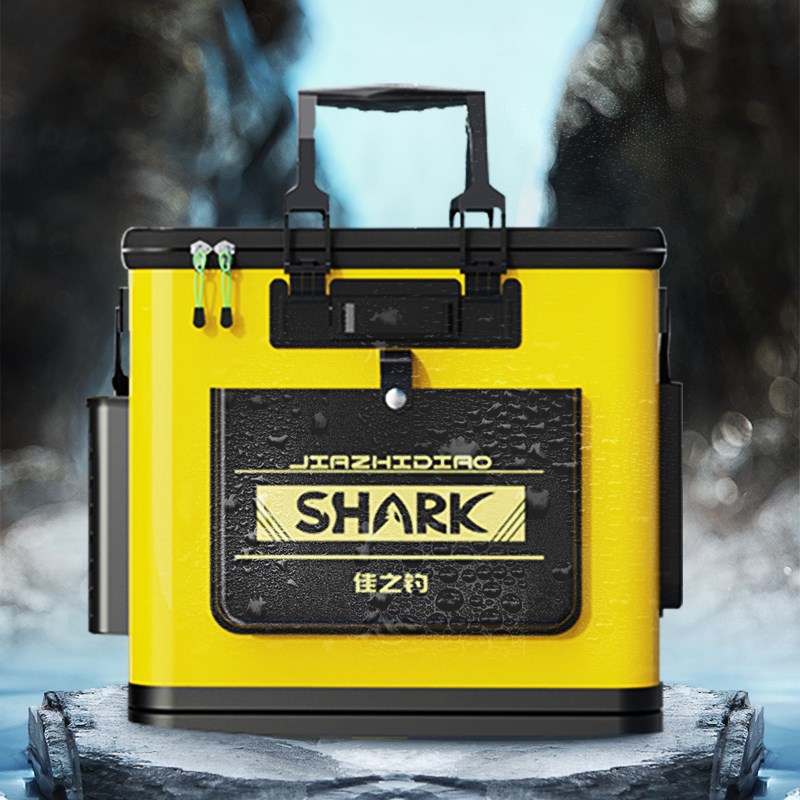 钓箱装鱼桶野钓专用加厚鱼箱可折叠一体多功能大号活鱼桶鱼护桶