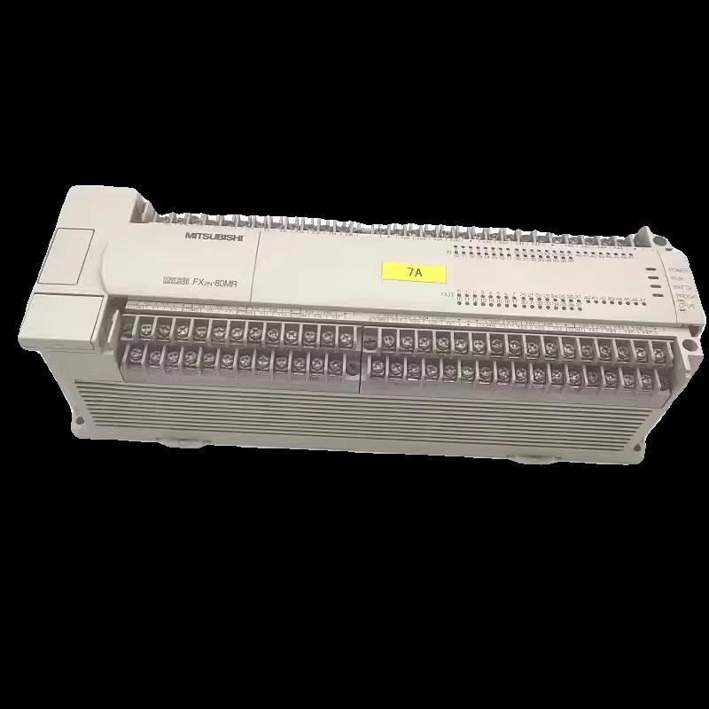 三菱PLC广日日立电梯FX2N80MRES/UL FX2N80MR001现货实物质保