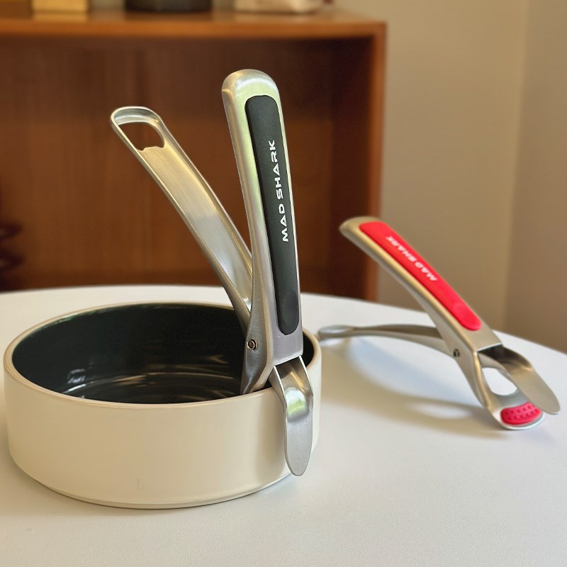 进口不锈钢防烫夹隔热夹取碗碟夹蒸鱼F夹子提盘器厨房神器蒸锅夹