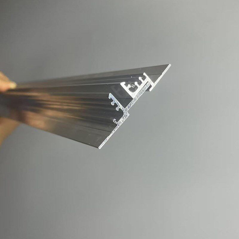 工装石膏板伸缩缝收口铝槽天花吊顶阴影缝K铝合金型材工艺槽线条