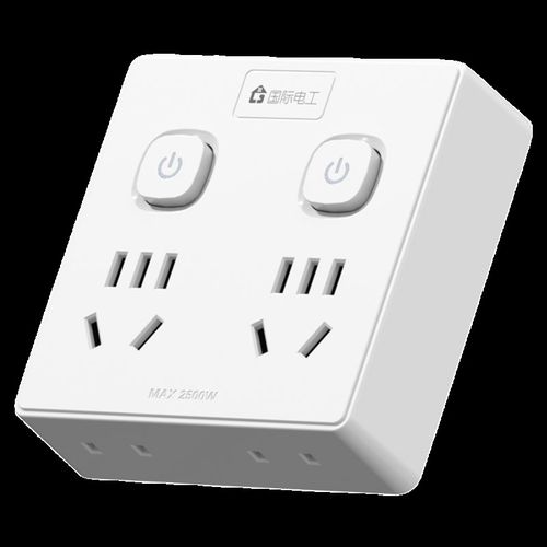 插座转换器智能排插一转二多孔A独立开关面板多功能扩展分插器
