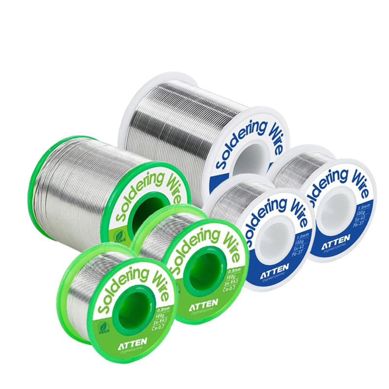 安泰信高纯度无铅环保焊锡丝 0.5/0.8/1.Omm有铅焊锡Z丝线含松香