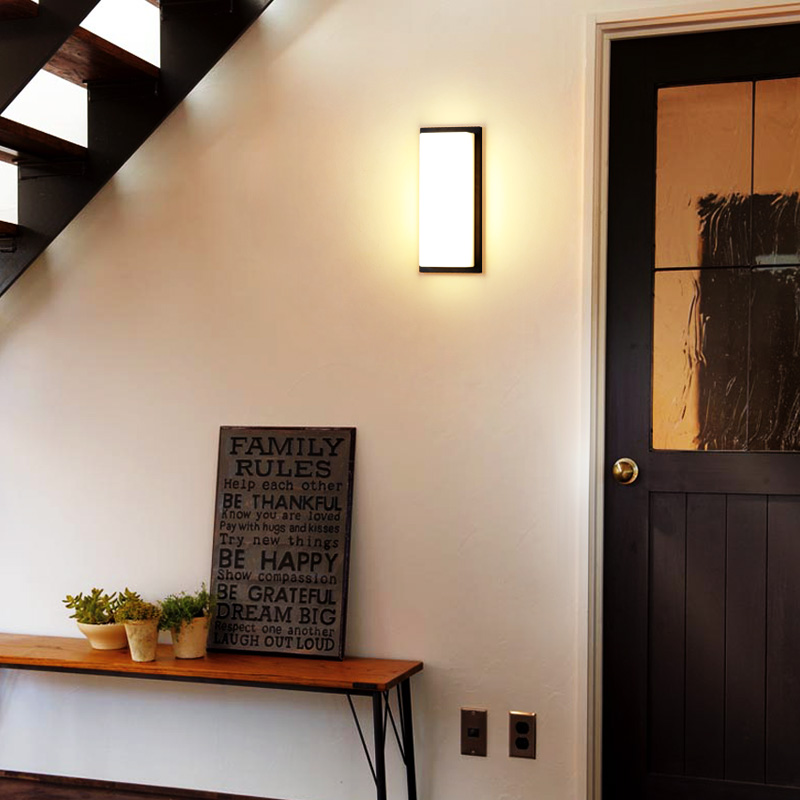 入户花园壁灯户外门口防水灯别墅庭D院外墙大门室外灯阳台超亮墙