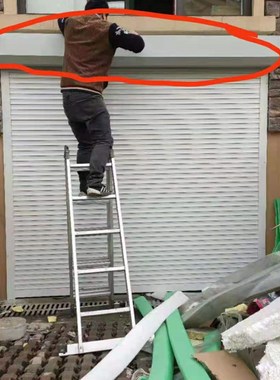 南京电动卷帘门车库门铝合金卷帘门防盗卷闸门车库门电动卷门定做