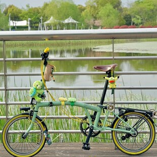 自行车前把包前梁挂包公路车下管包收纳置物包Brompton水壶包小布