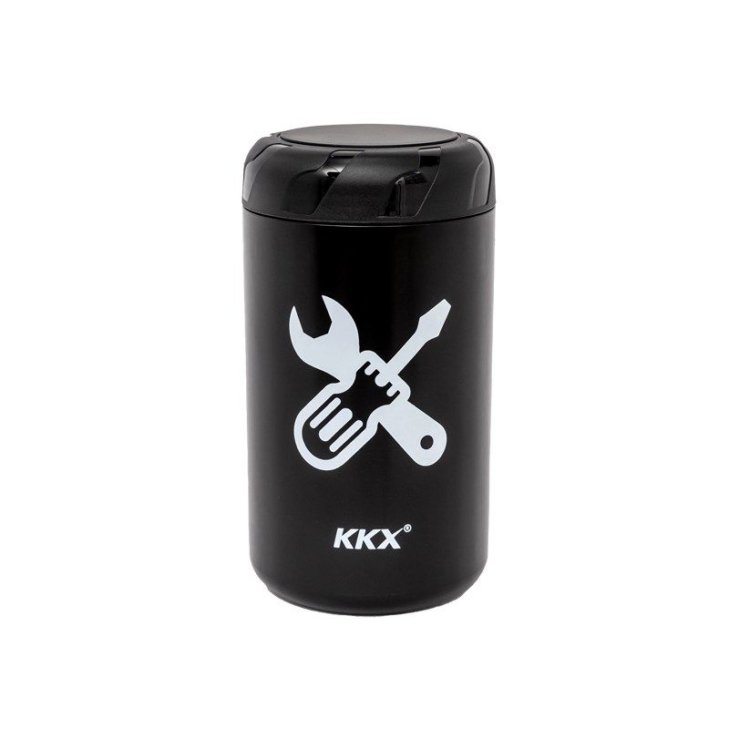 KKX自行车工具罐硬壳水壶包碳纹修车补胎便携储物盒骑行工具壶