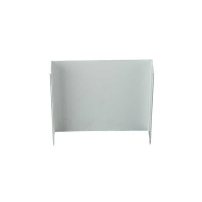 净化铝型材10050槽铝cu型槽 净化房彩钢板包边铝材铝合金封边地槽